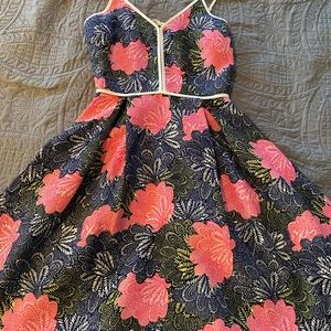 Beautiful floral fit and flare dress